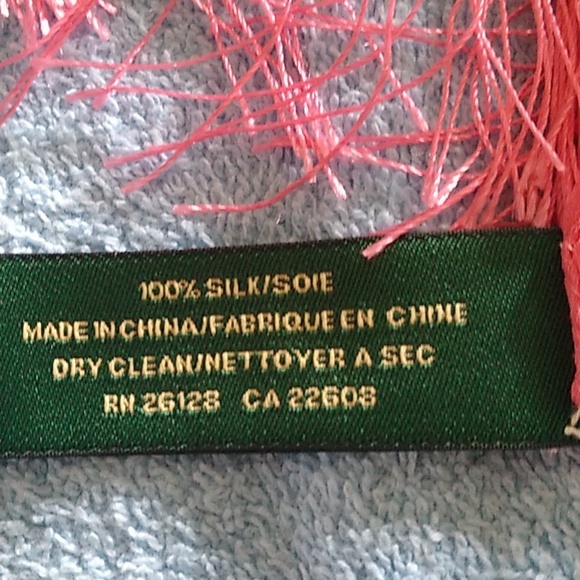 Ralph Lauren Silk Scarf - Picture 4 of 9